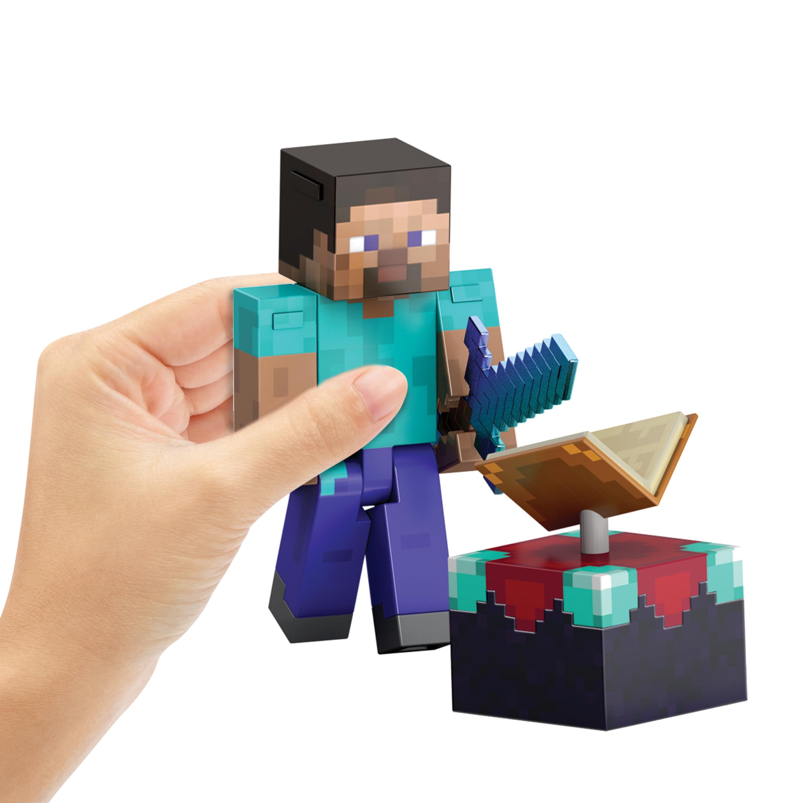 Amazon.co.jp: Mattel Minecraft ダイヤモンドレベル スティーブ