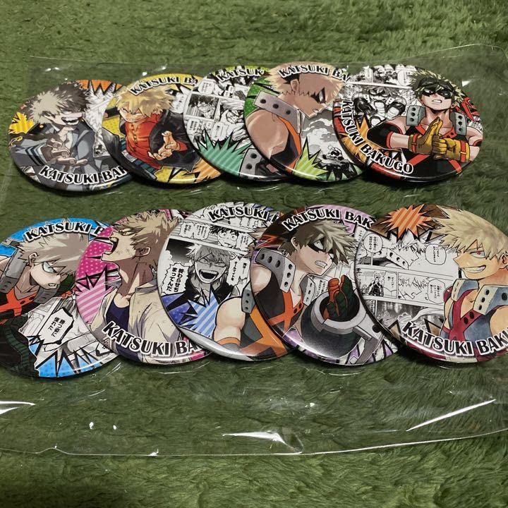 Amazon.co.jp: 僕のヒーローアカデミア 爆豪勝己 原作缶バッジ 全種