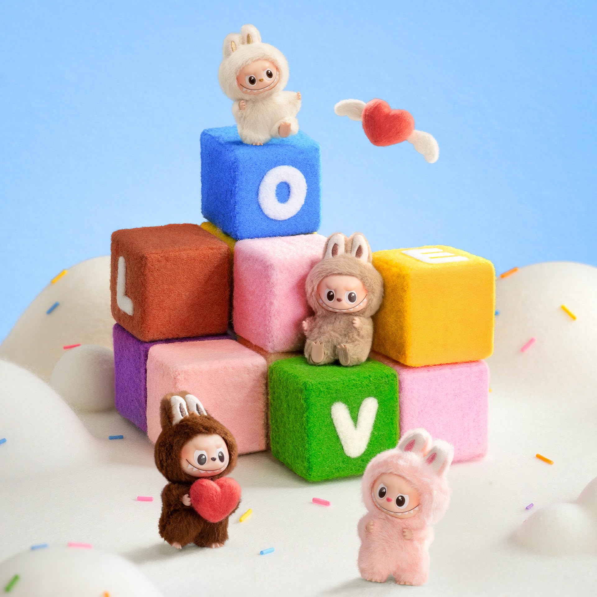 Amazon.com: POP MART The Monster Pin for Love Series (A–M) Mini