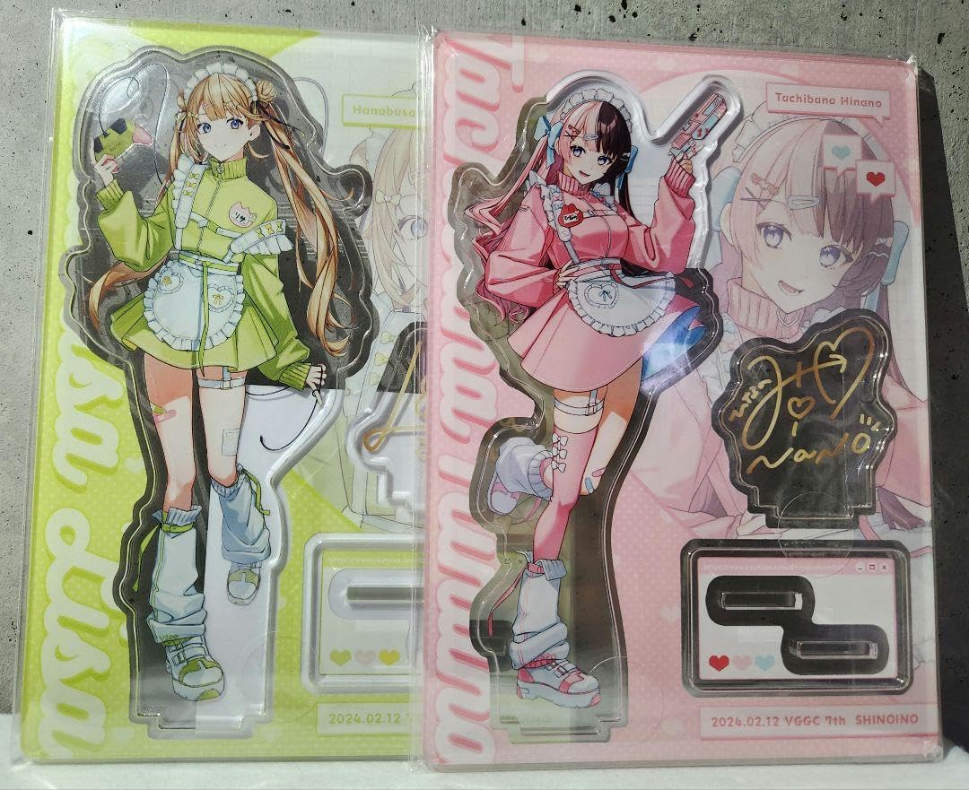 Amazon.co.jp: VGGC アクスタ チェキセット 橘ひなの 英リサ ぶいすぽ