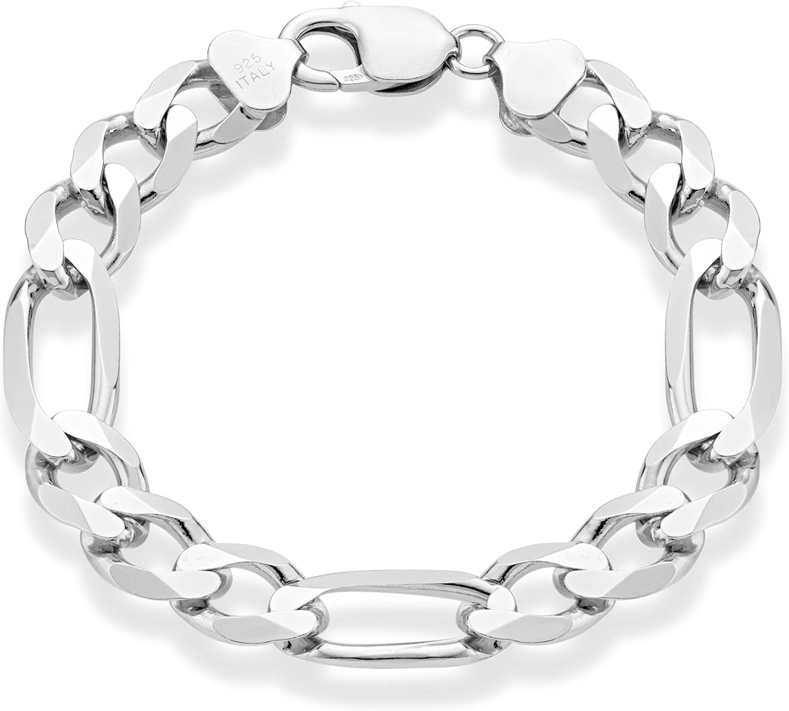 Amazon.com: Miabella 925 Sterling Silver Italian 11mm Solid