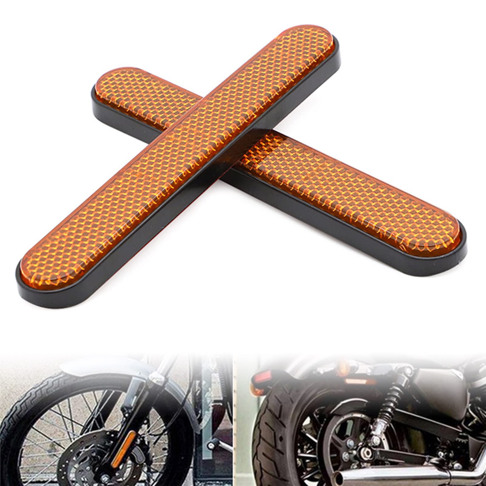 Amazon | GYMARK フロントフォークリフレクター オートバイサイド