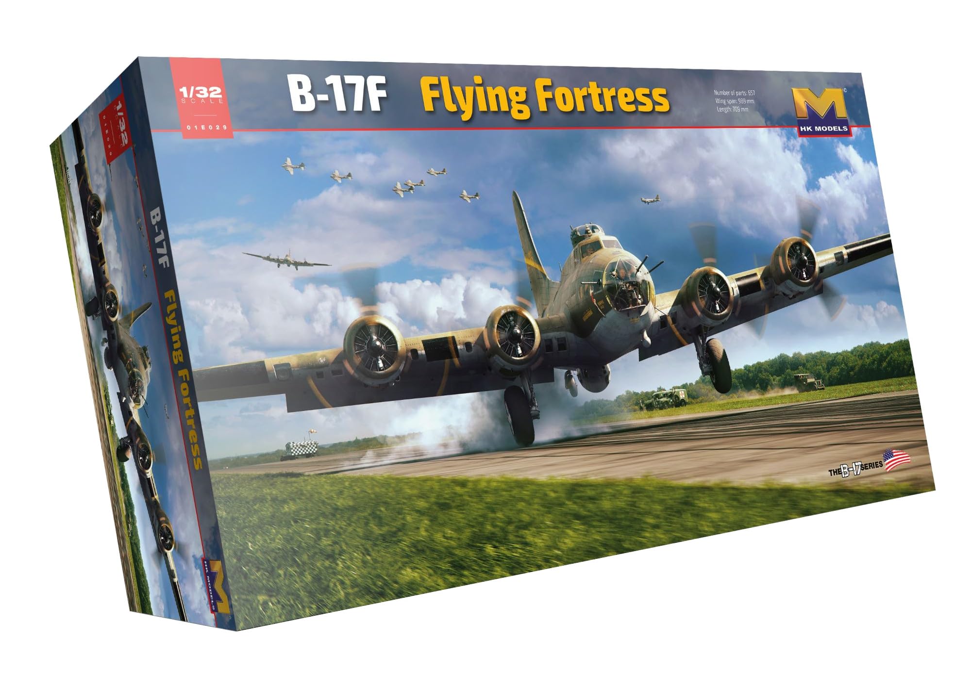 Amazon | HKモデルズ HKモデル 1/32 アメリカ陸軍 B-17F フライング