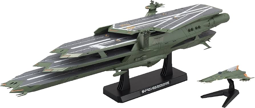 Amazon | 1/1000 ガイペロン級多層式航宙母艦「バルグレイ」 (宇宙戦艦