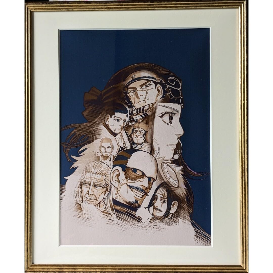 Amazon.co.jp: 複製原画 ゴールデンカムイ 原画展 野田サトル : おもちゃ