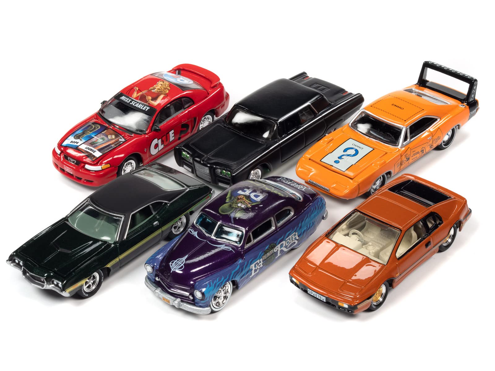 Amazon.com: Johnny Lightning Pop Culture 2022 Release 1 (6-Car