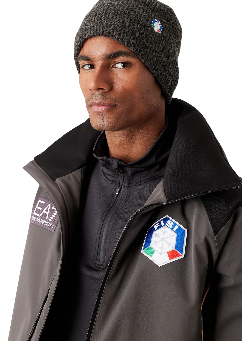 Emporio Armani EA7 Headband Unisex Wool Blend Headband Fisi