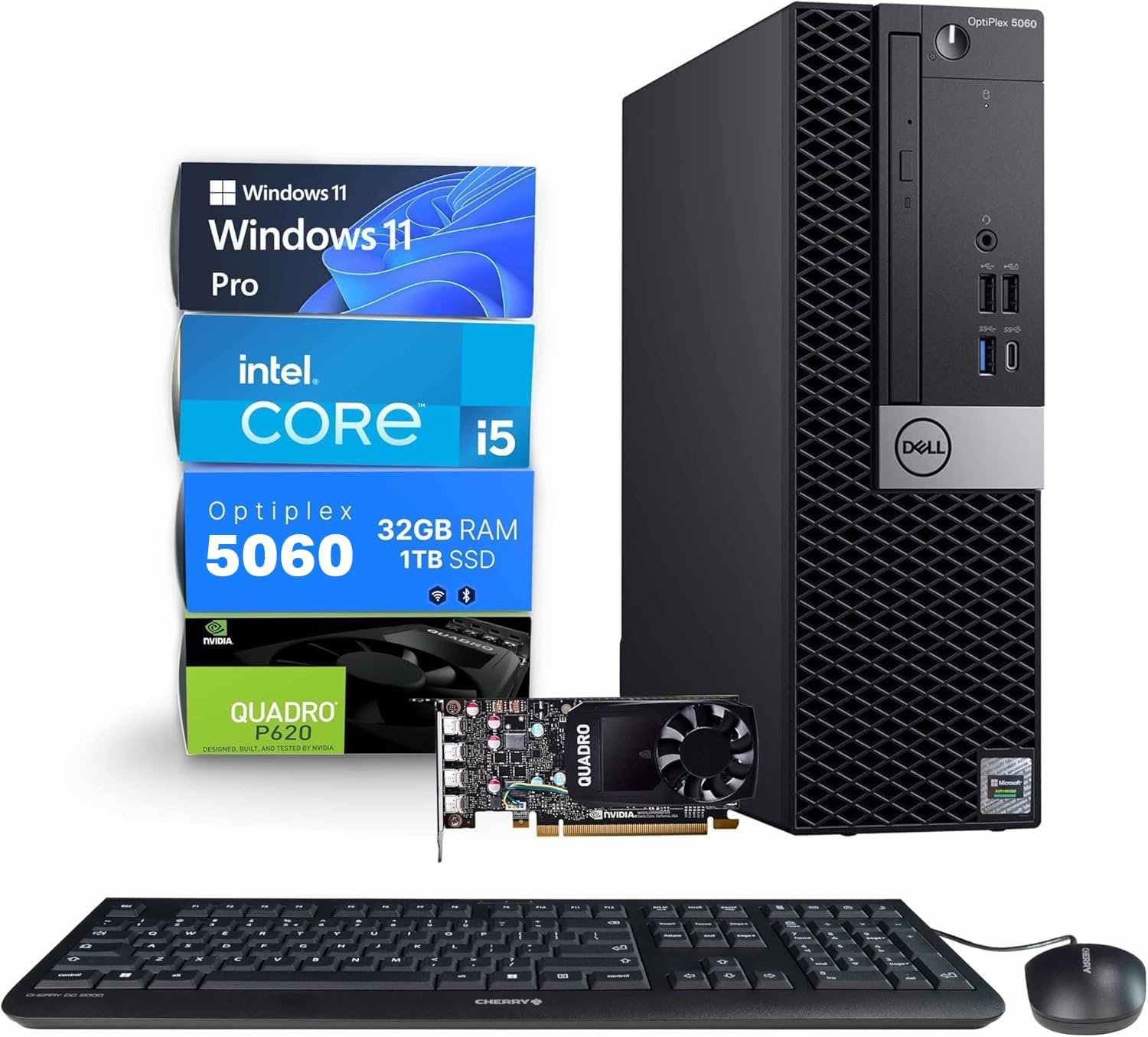 Amazon.com: Dell Workstation 5060 PC Computer, Intel i5-8500