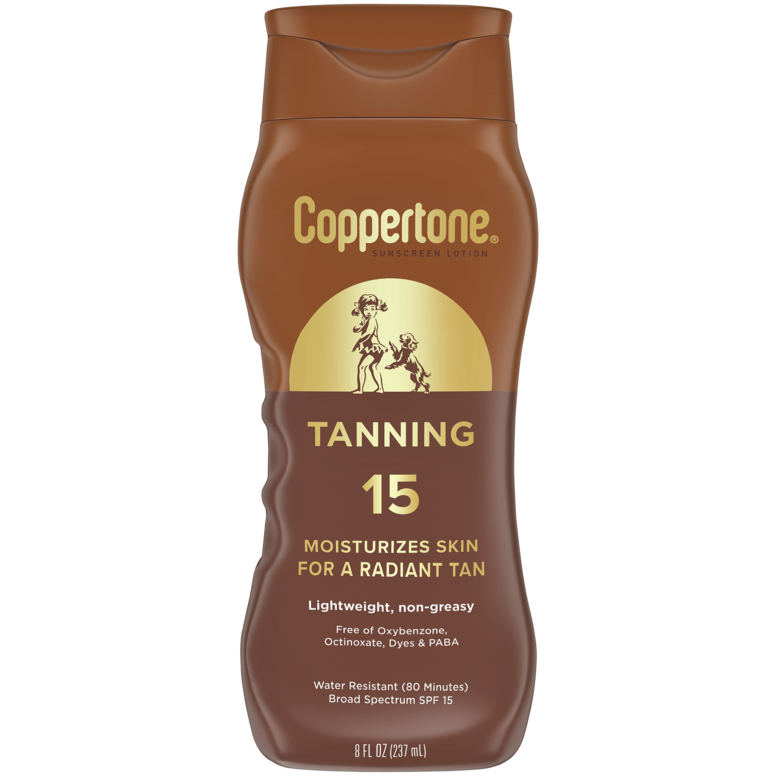 Amazon.com: Coppertone Tanning Sunscreen Lotion, SPF 15