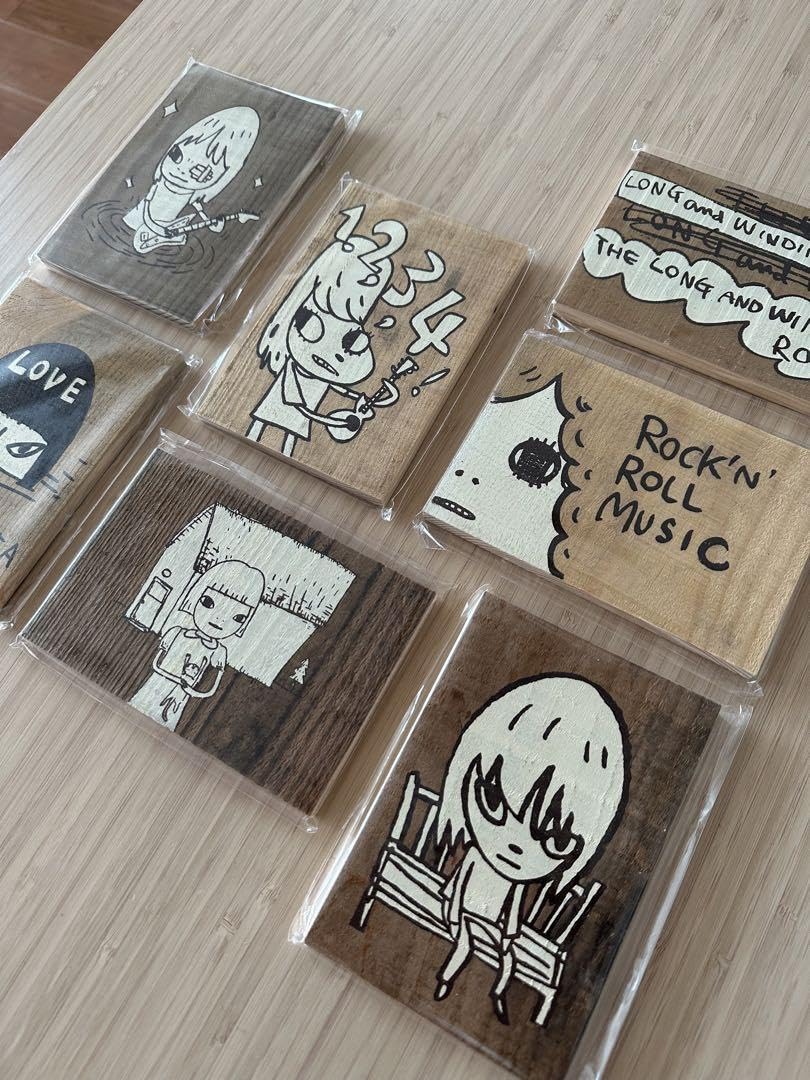 Amazon | 奈良美智 Yoshitomo Nara りんご箱ポストカード全種 青森県立