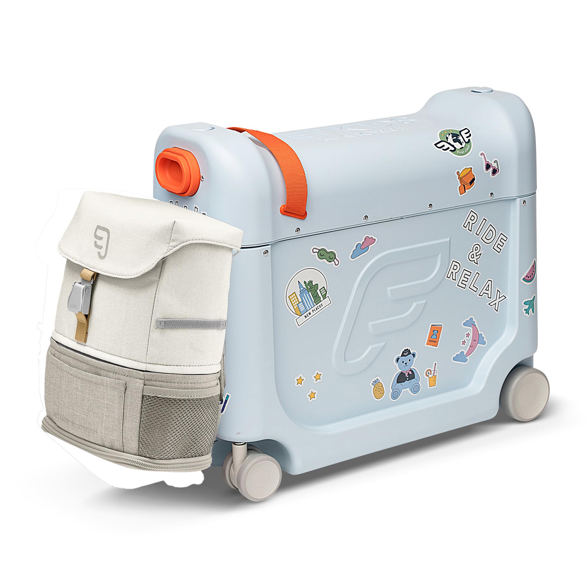 Amazon | Stokke ストッケ スーツケース 子供用 【本体+バッグ セット