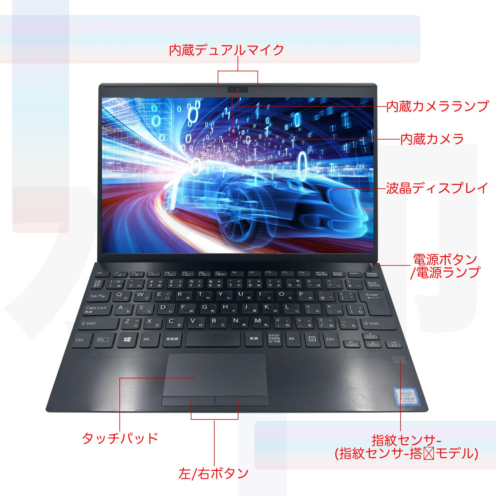 Amazon.co.jp: 【整備済み品】軽量 ノートパソコン ソ ニー VAIO