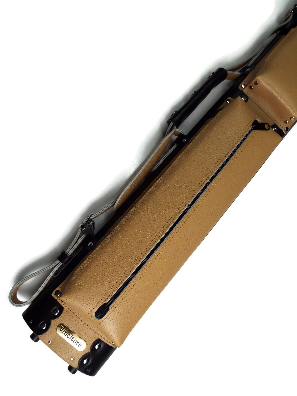 Amazon.co.jp: Vincitore ビリヤードキューケース 本革 ブラックと