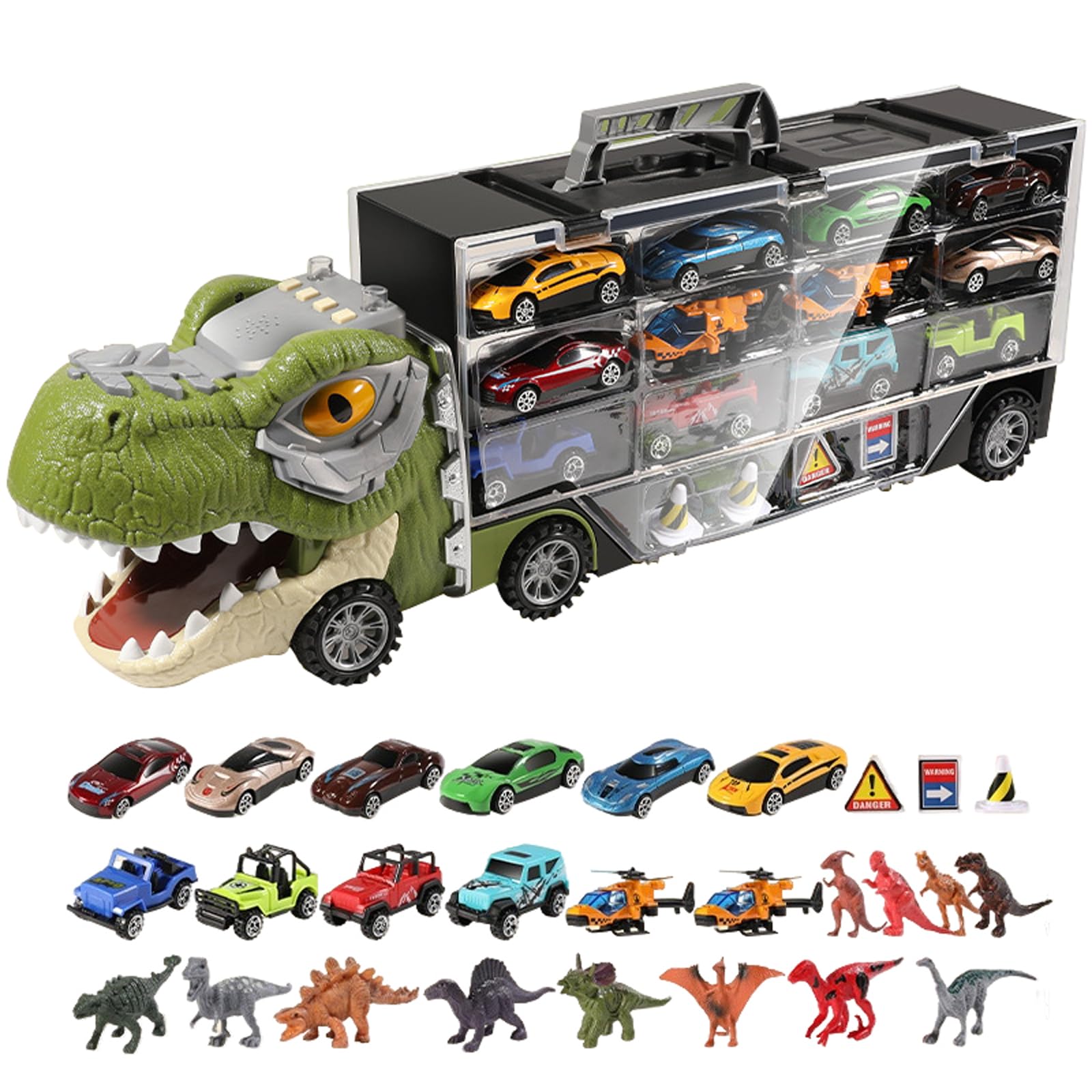 Amazon.co.jp: 恐竜 おもちゃ 知育玩具 男の子 女の子 車セット 3 4 5
