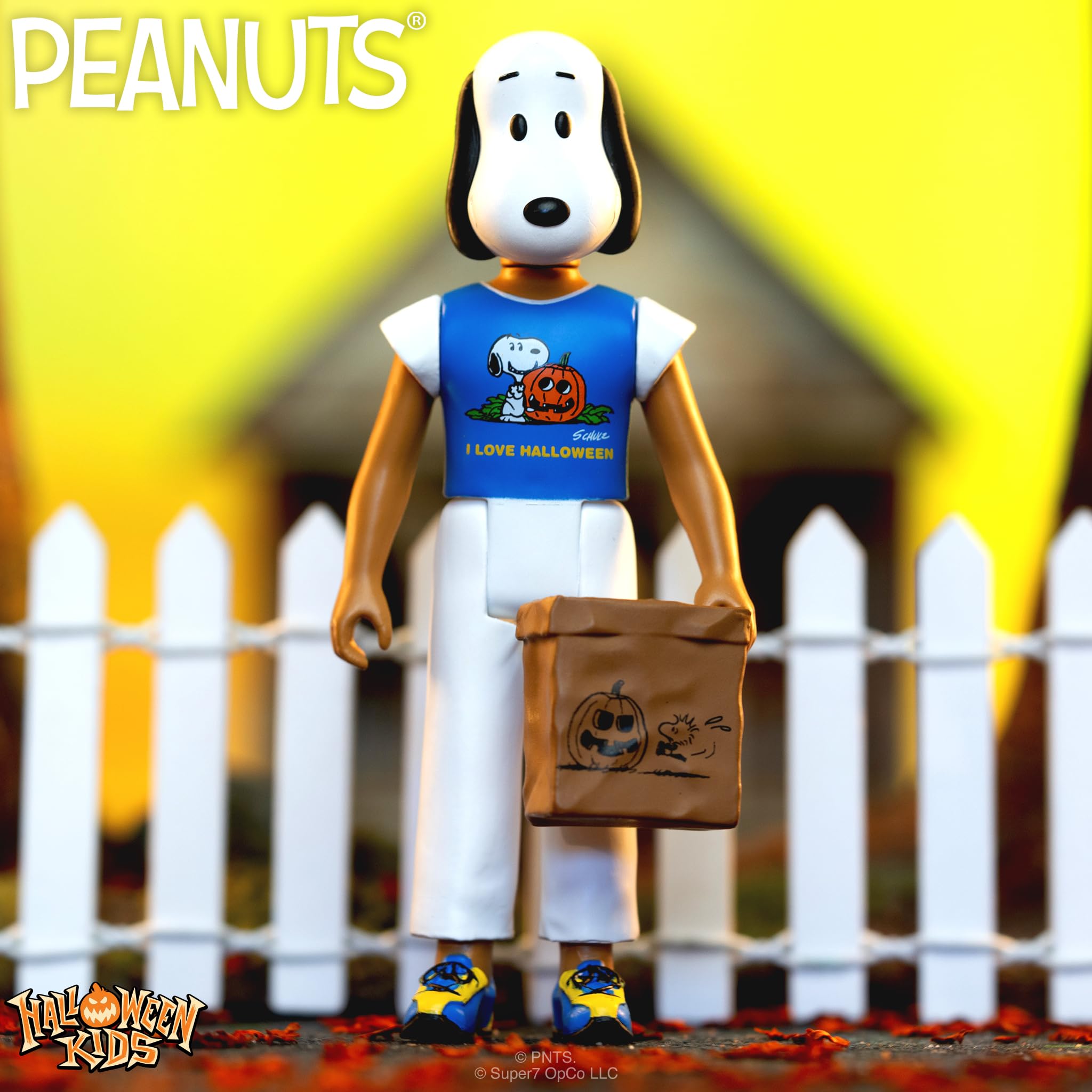 Amazon.com: Super7 Halloween Kids Peanuts Snoopy Girl - 3.75