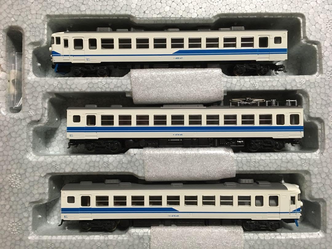 Amazon | KATO 10-1209 北陸本線 475系 新北陸色 (青帯) 3両セット