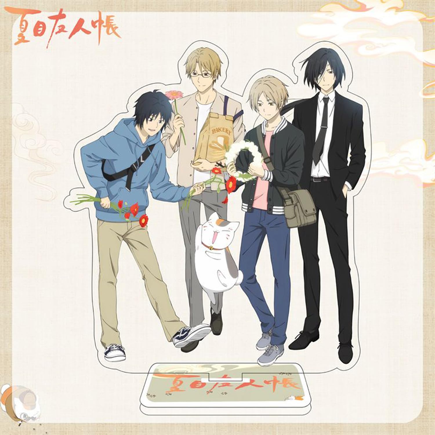 Amazon.co.jp: 夏目友人帳 周辺 アクリルスタンド 札を立てる 夏目貴志