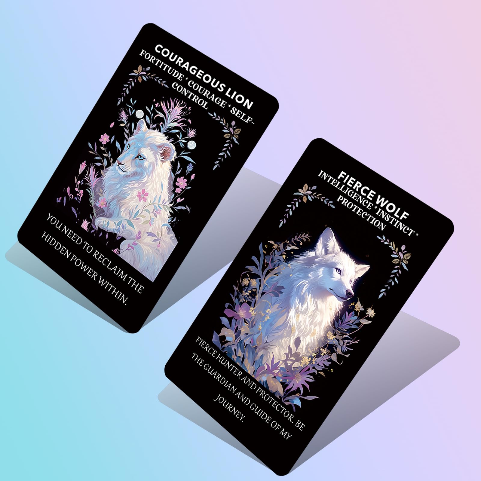 Amazon.co.jp: Dongniubi Spirit Animal Oracleカード - 直感的な