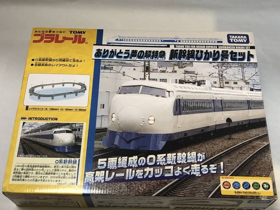 Amazon.co.jp: プラレール ありがとう夢の超特急 新幹線ひかり号セット