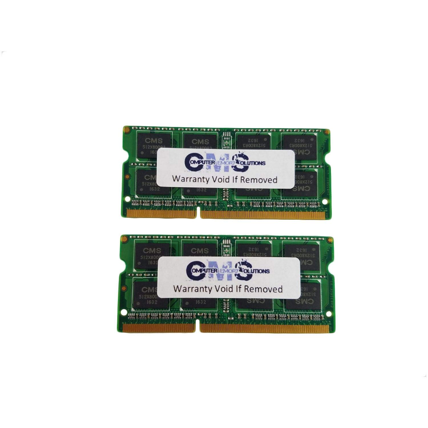 CMS 16GB (2X8GB) DDR3 12800 1600MHz Non ECC SODIMM Memory Ram