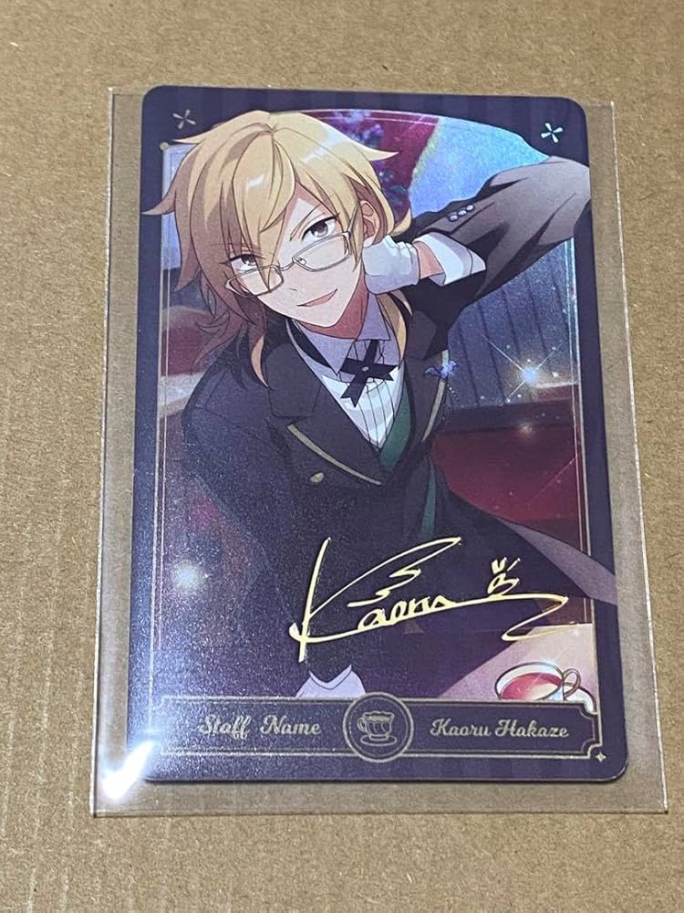 Amazon.co.jp: 羽風薫 あんスタ 中国 お仕事カード 仕事カード カード