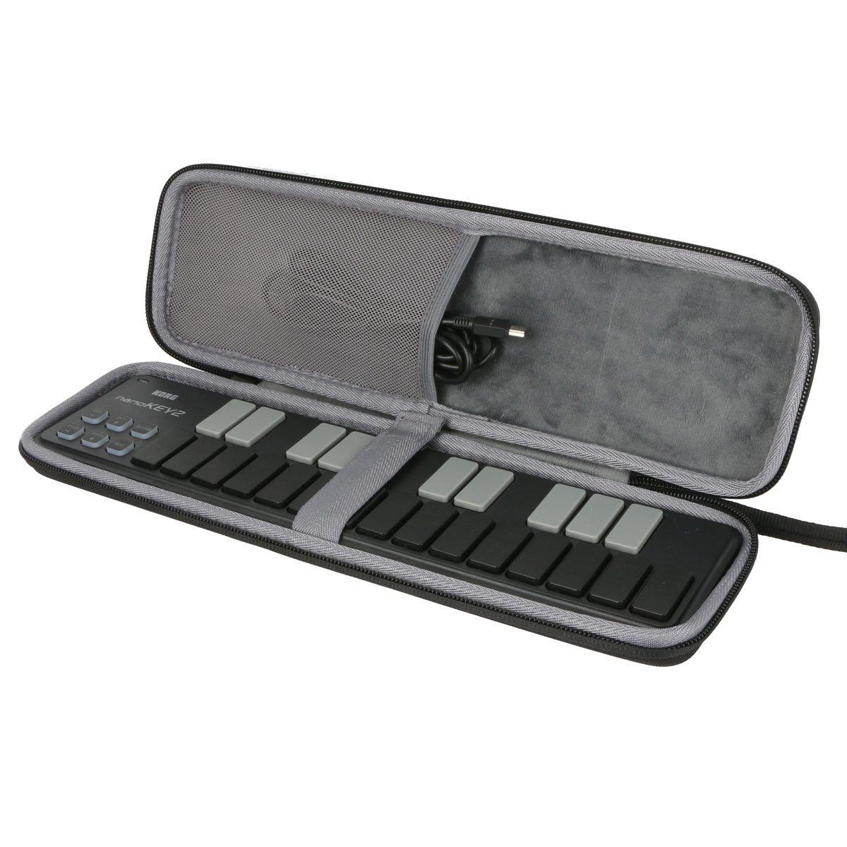 Amazon.com: co2CREA Hard Travel Case for Korg 25-Key Midi