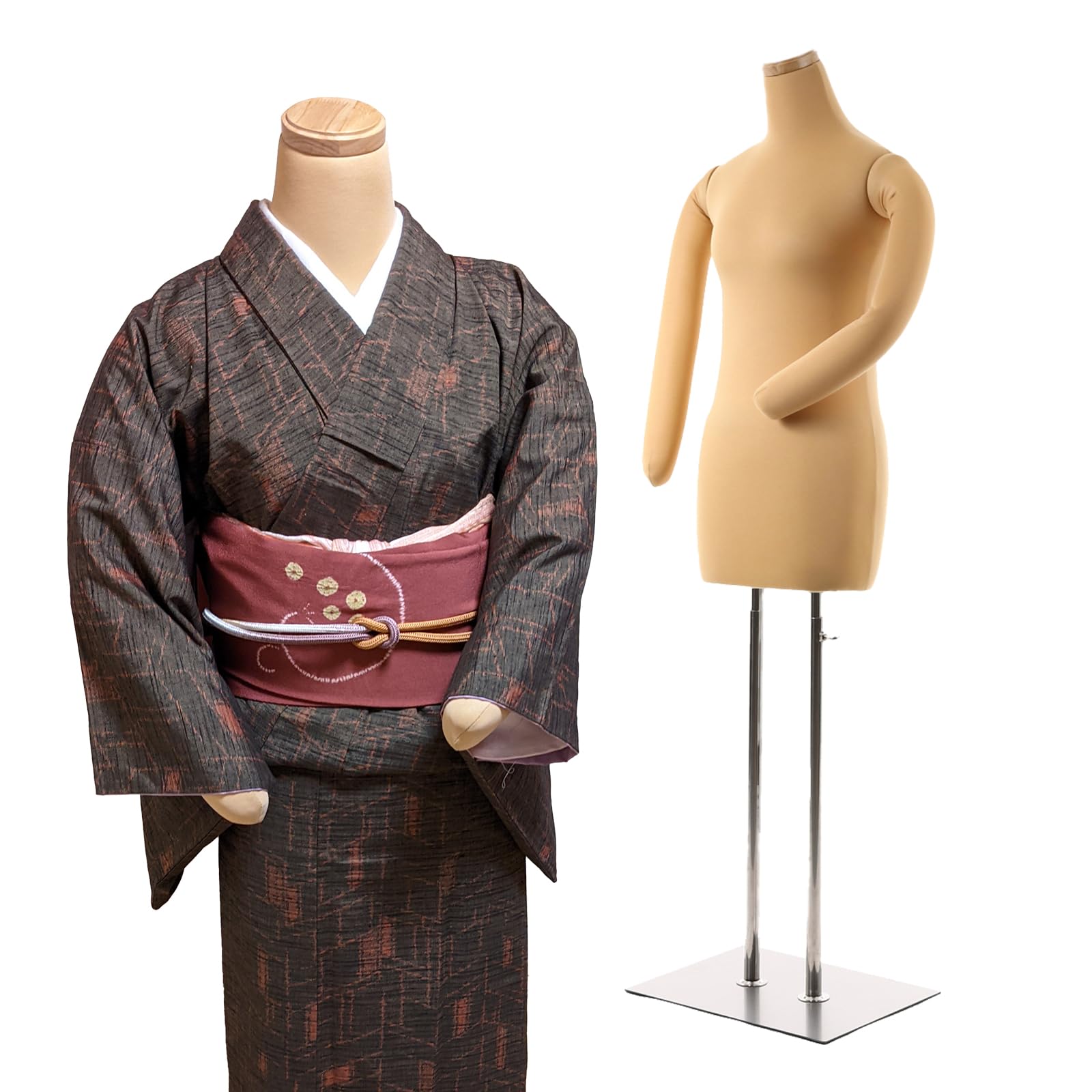 Amazon.co.jp: 【雅】和装 ボディ 腕付き 和装用 トルソー マネキン