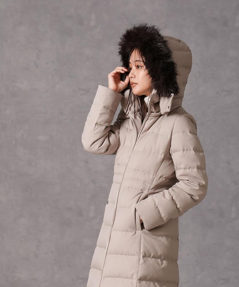 Amazon.co.jp: [ナノ・ユニバース] 西川ダウン (R) 」 サージ ロング