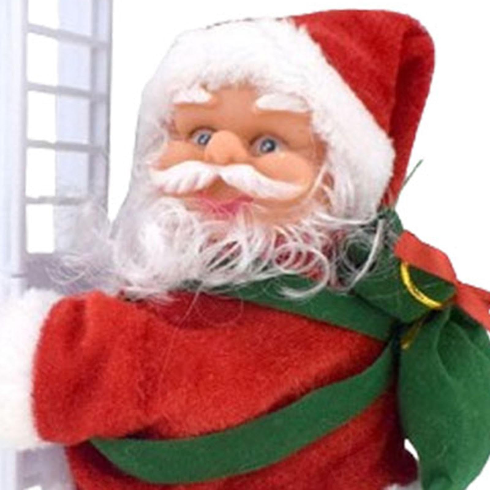 Amazon | T Tooyful 電動サンタクロース登りはしご、音楽に合わせて木