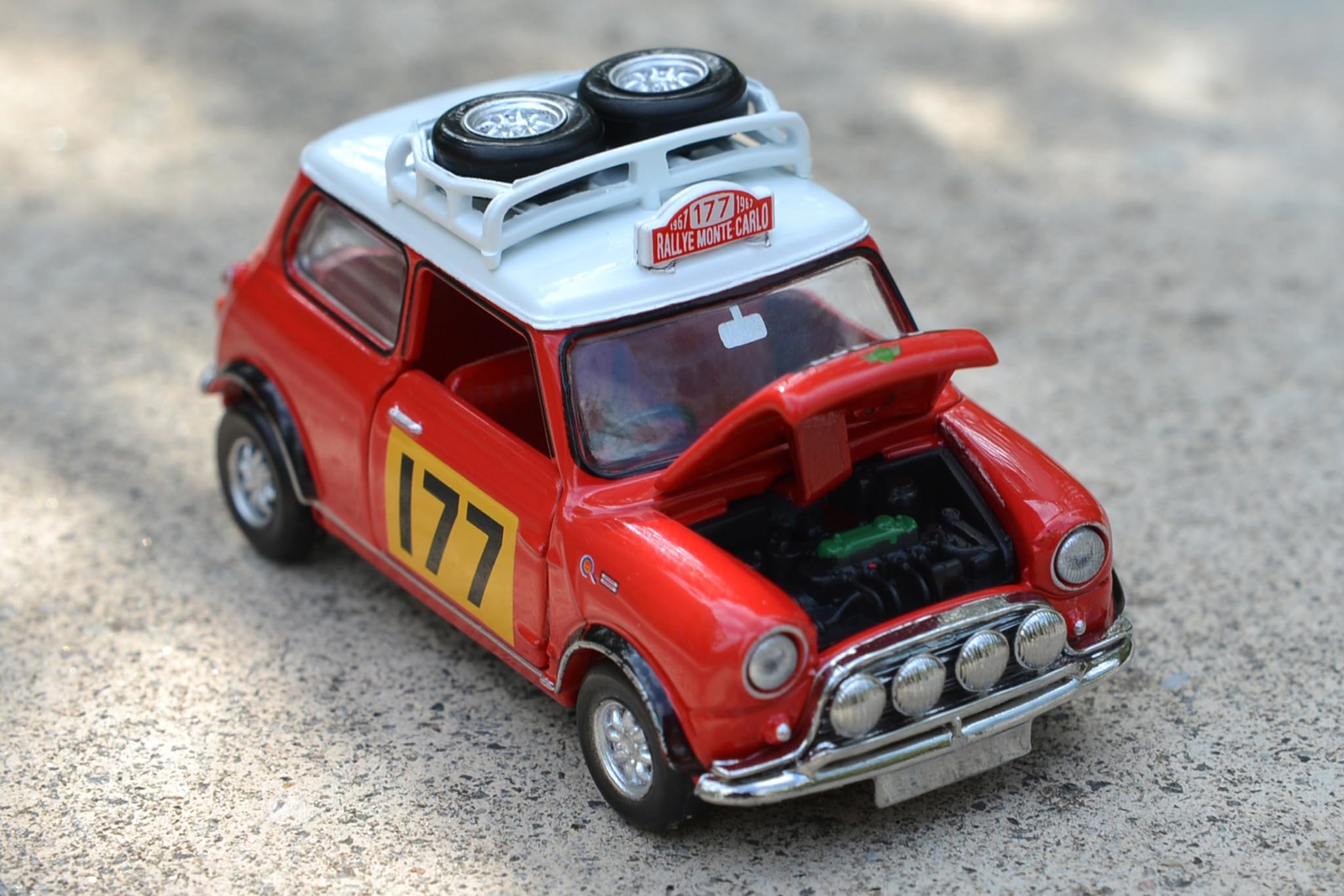 Amazon | Tiny City ミニクーパー Mk1 ラリー ＃177 ダイキャスト