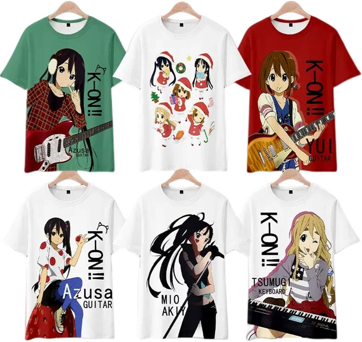 Amazon.co.jp: けいおん ! グッズ Tシャツ 痛服 中野 梓 グッズ 半袖