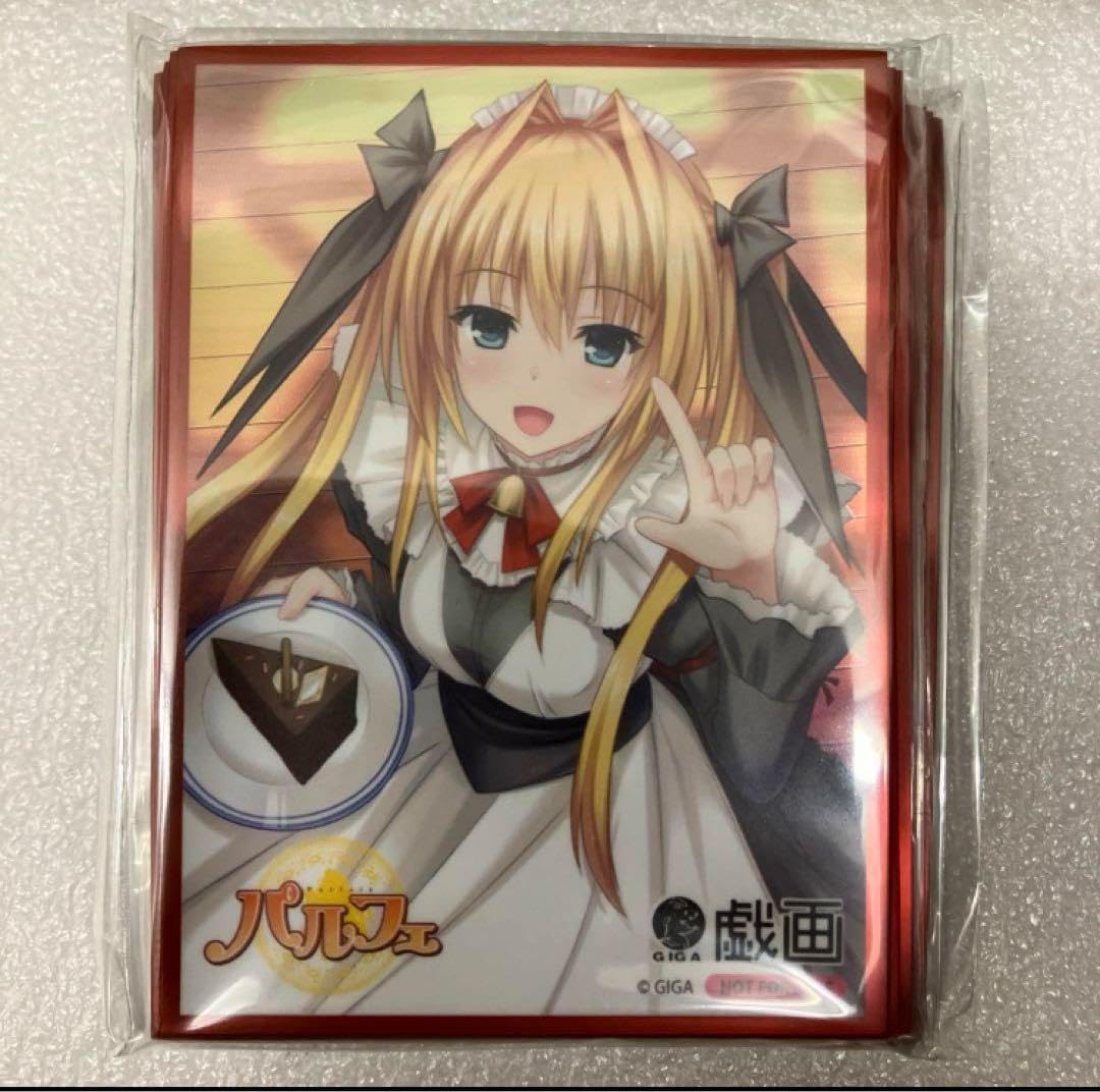 Amazon.co.jp: スリーブ 戯画 パルフェ 花鳥 玲愛 63枚 : 文房具