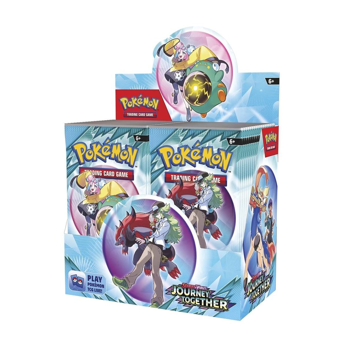 Amazon.com: Pokemon TCG: Scarlet & Violet—Journey Together Booster