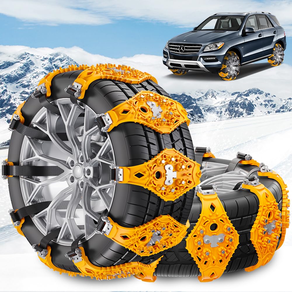 Amazon.co.jp: タイヤチェーン 非金属 2024 【正規品 8本入り】 非金属