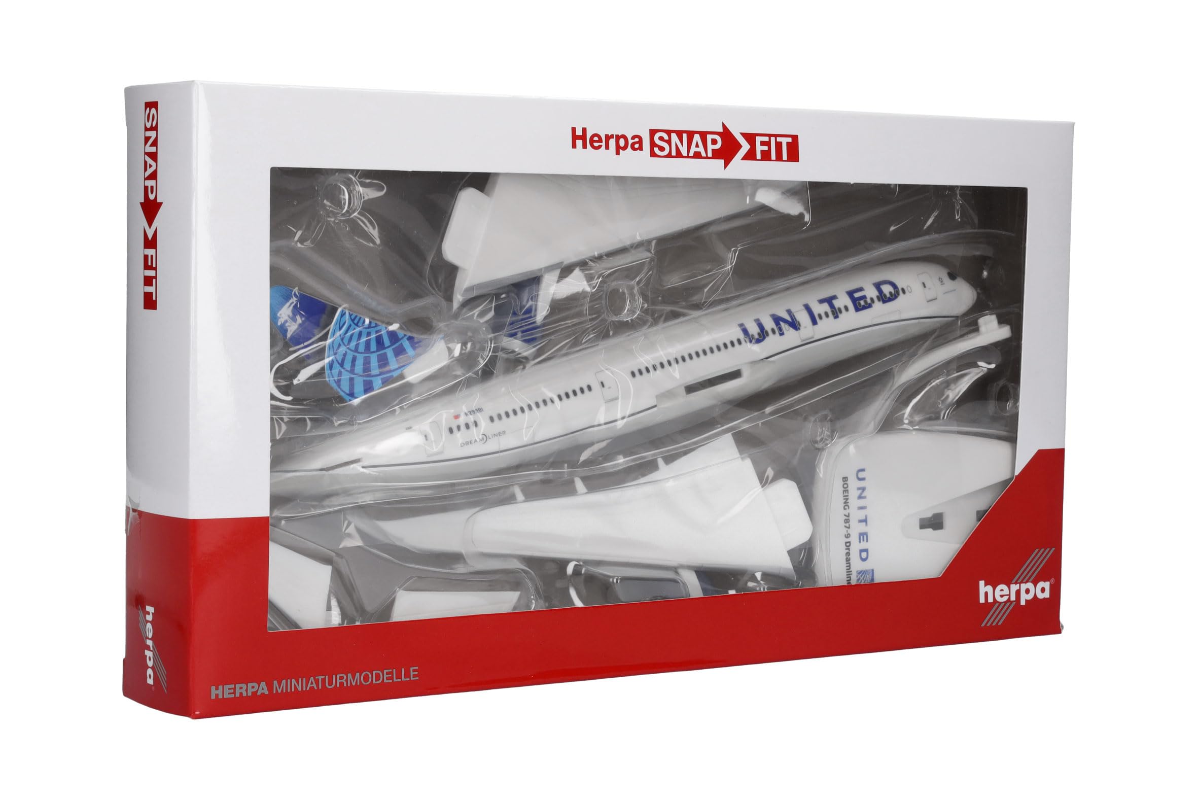 Amazon | herpa wings 1/200 787-9 ユナイテッド航空 新塗装