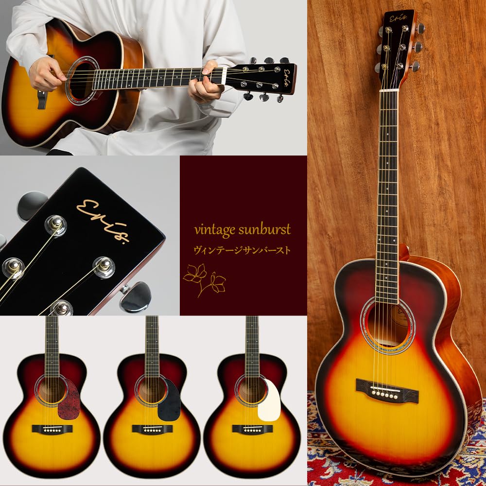 Amazon | Eris. Aproa アコースティックギター 弾きやすい628mm