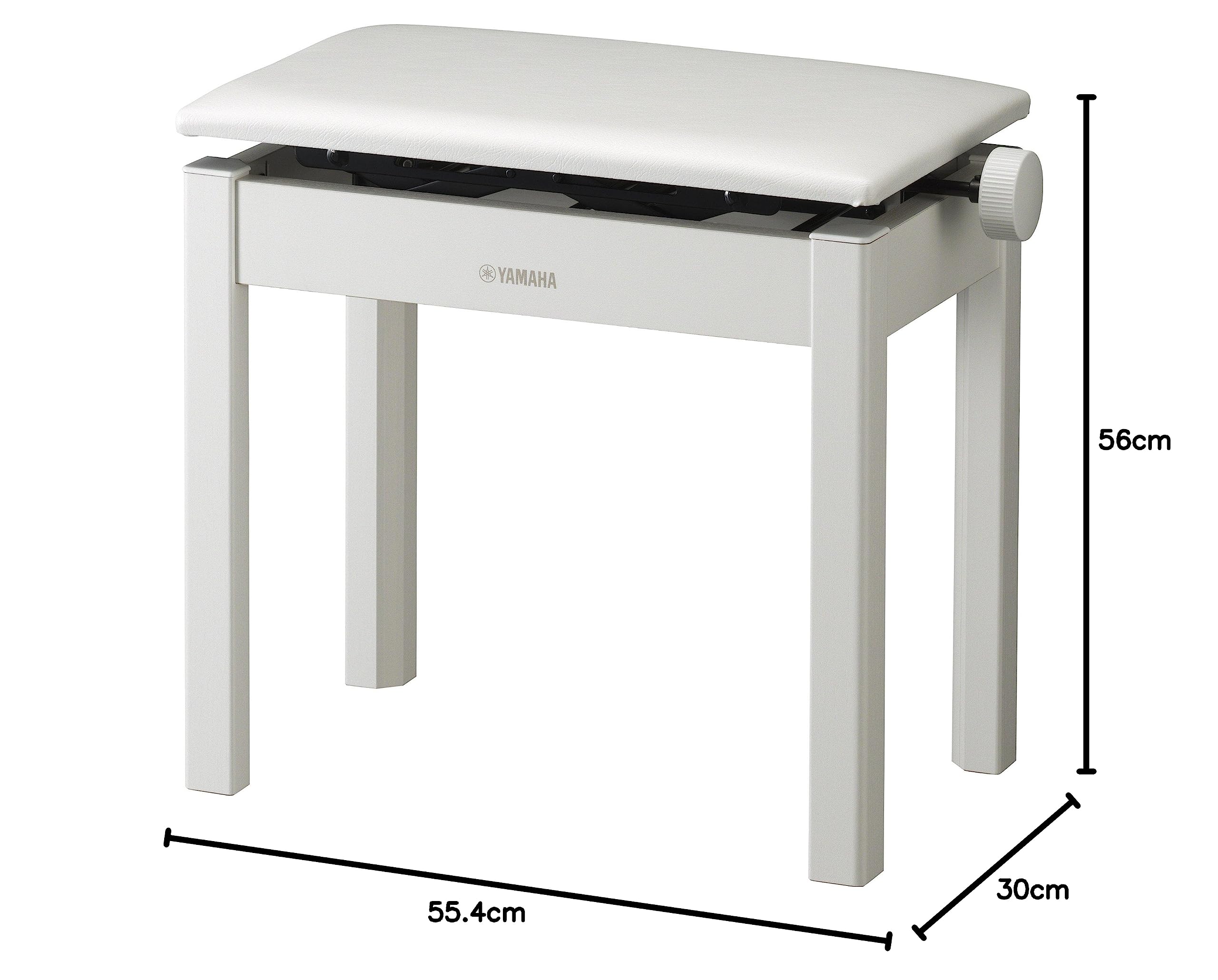 Amazon | ヤマハ YAMAHA 電子ピアノ用 高低自在椅子 ホワイト BC-205WH