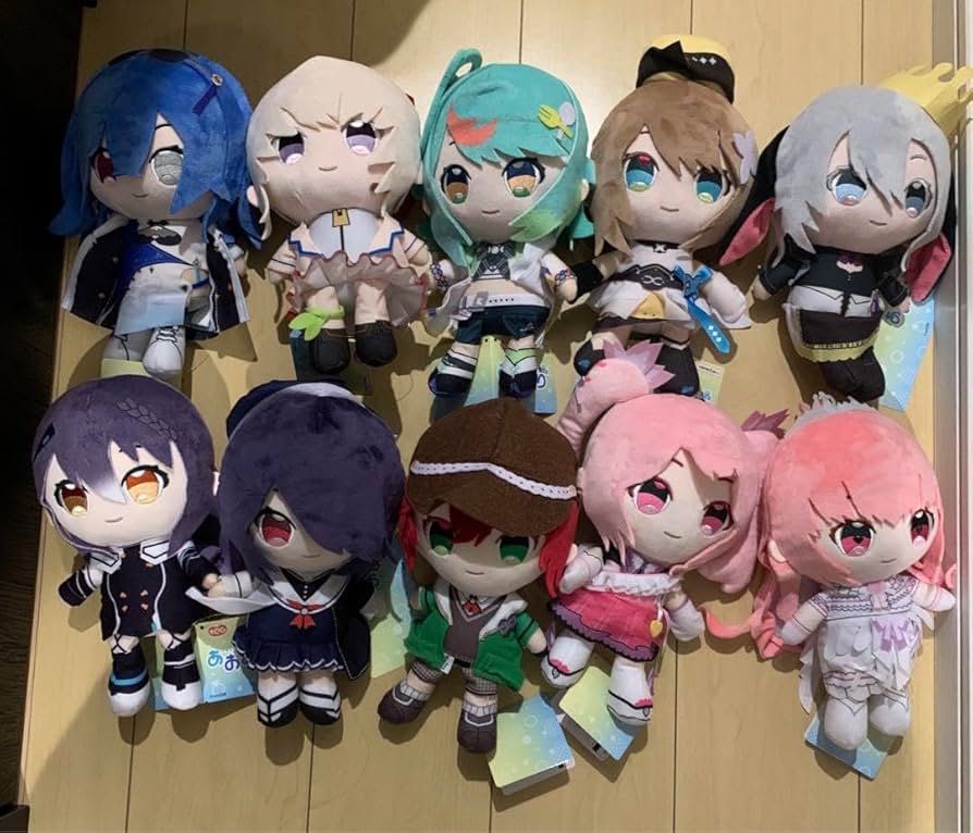 Amazon.co.jp: あおぎり高校 ココぎゅっと ぬいぐるみ vol.1vol.2 全10