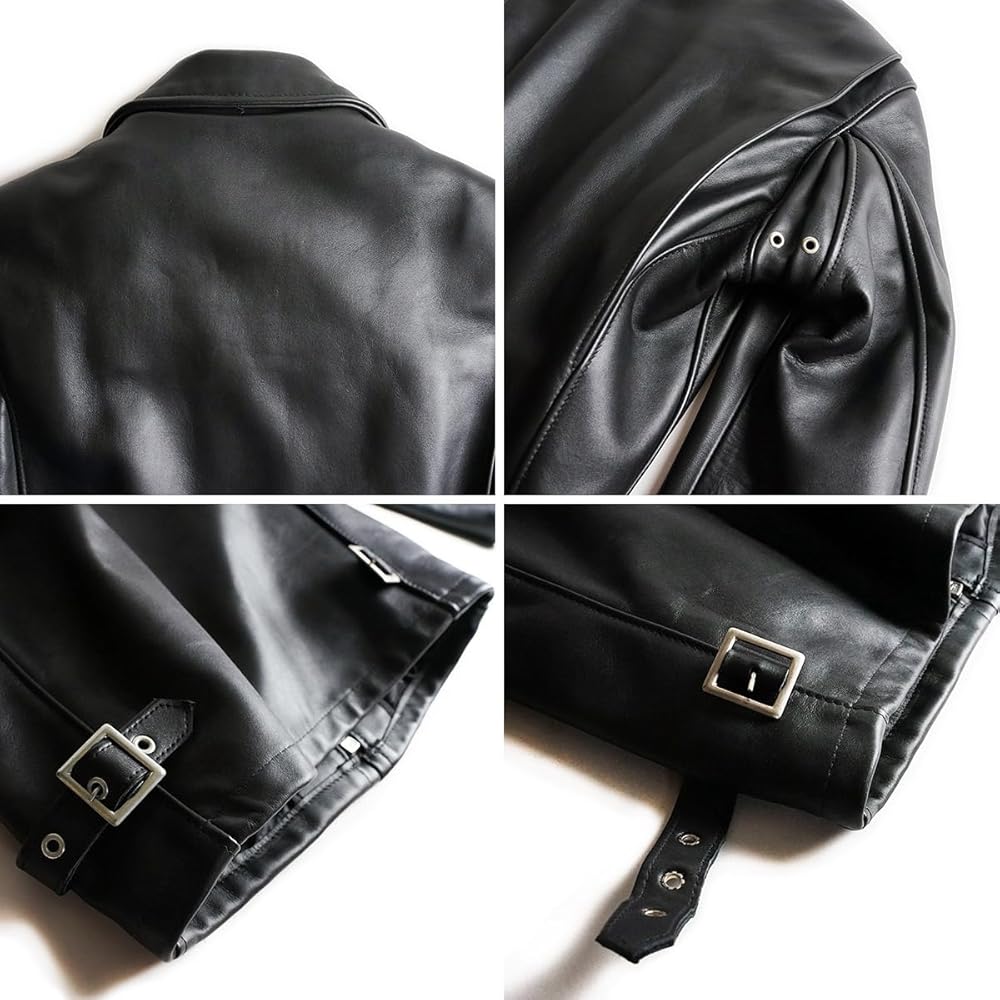 Amazon.co.jp: [ショット] SCHOTT 643 襟付きシングルライダース