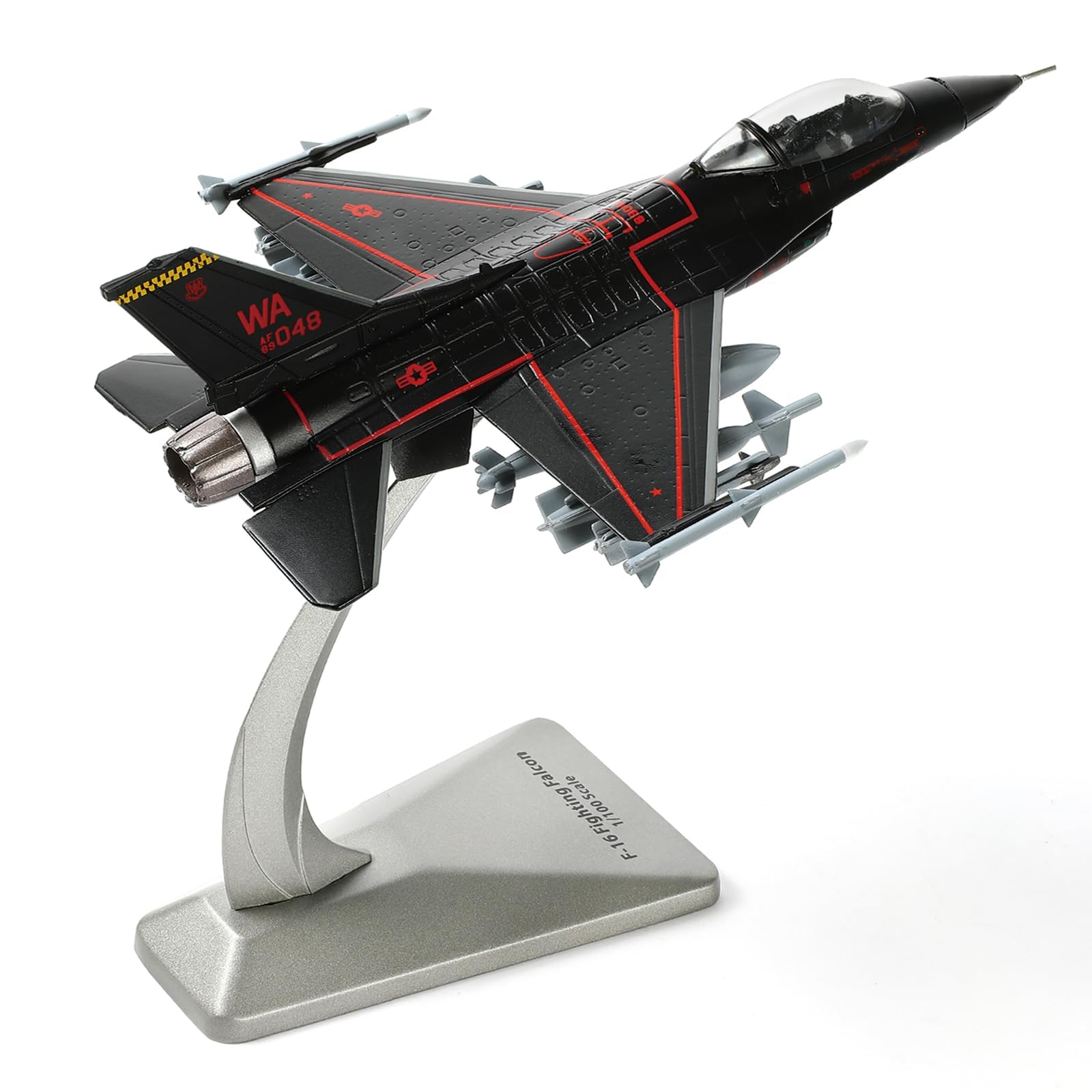 Amazon.co.jp: Vizbello 1/100 F-16C ファイティングファルコン戦闘機