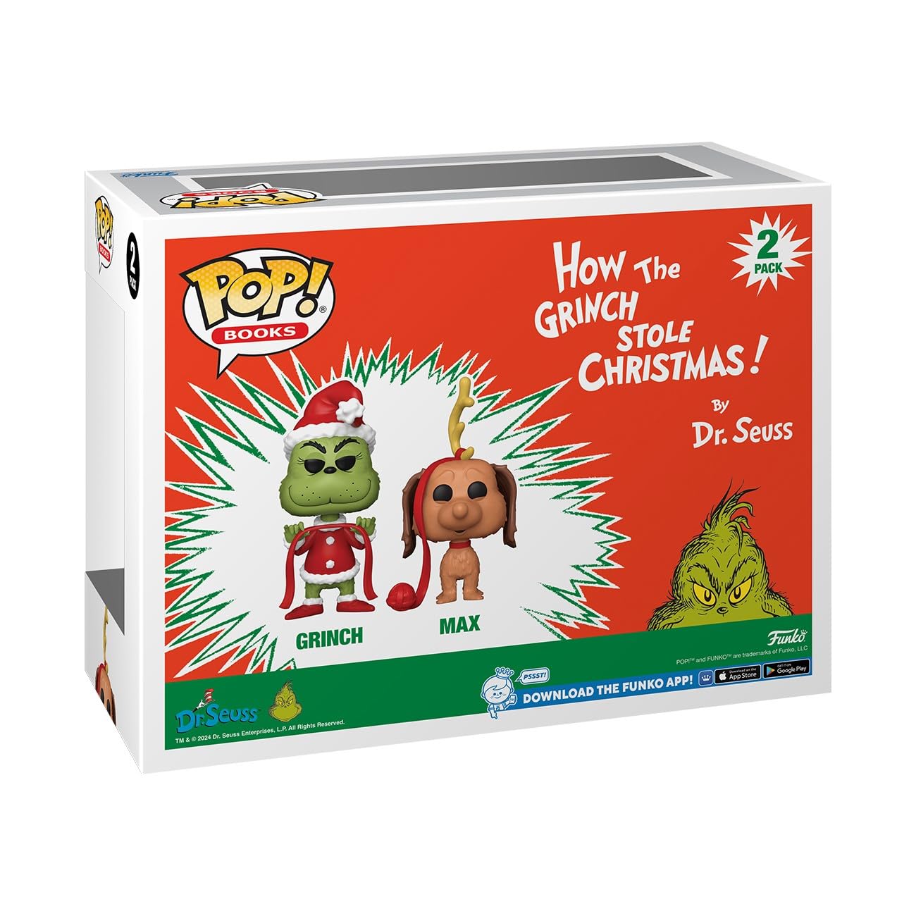 Amazon.com: Funko Pop! Books: How The Grinch Stole Christmas