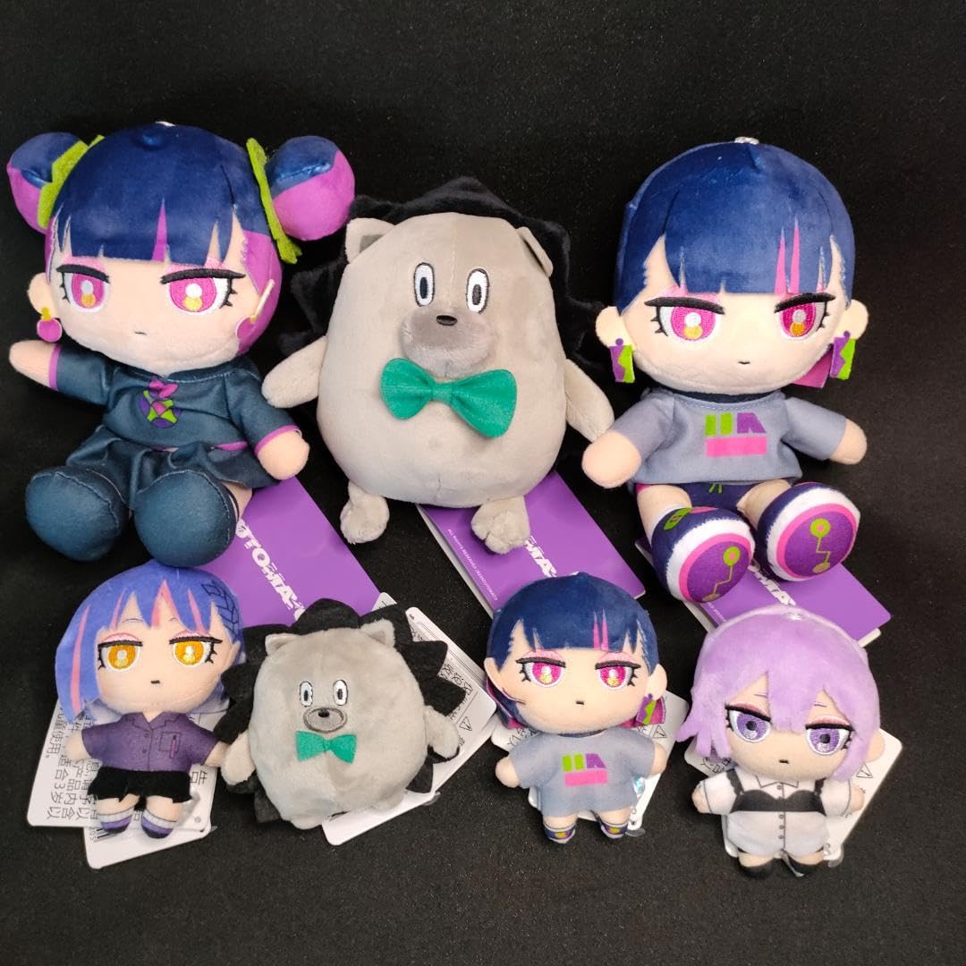 Amazon.co.jp: ずっと真夜中でいいのに。 ずとまよ ぬいぐるみ 3種