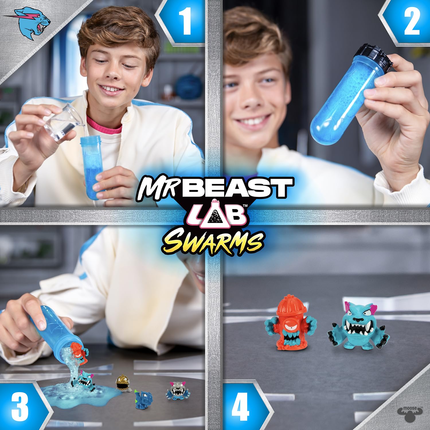 Amazon.co.jp: MrBeast Lab Swarmsラボパック : おもちゃ