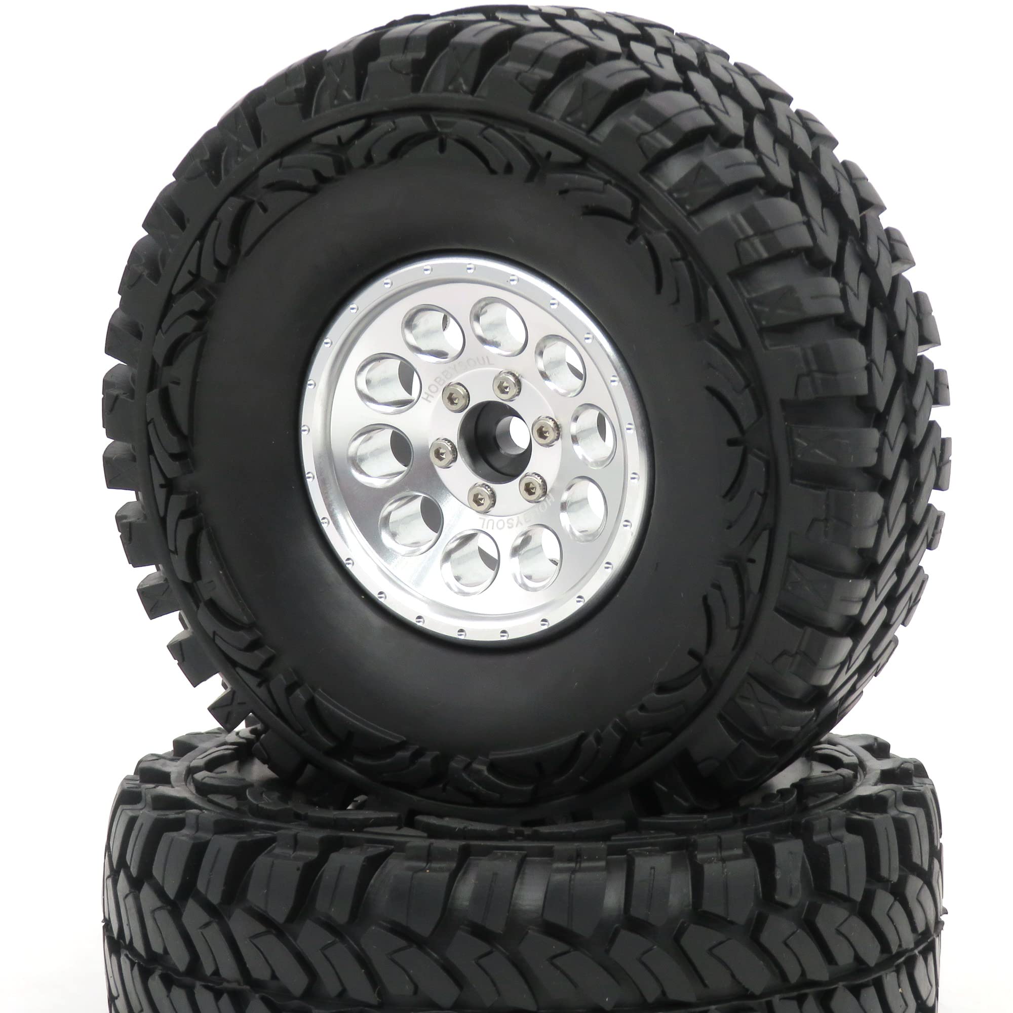 Amazon | 4ピース RC 1.9 クローラー 泥タイヤ オフロード タイヤ 高さ