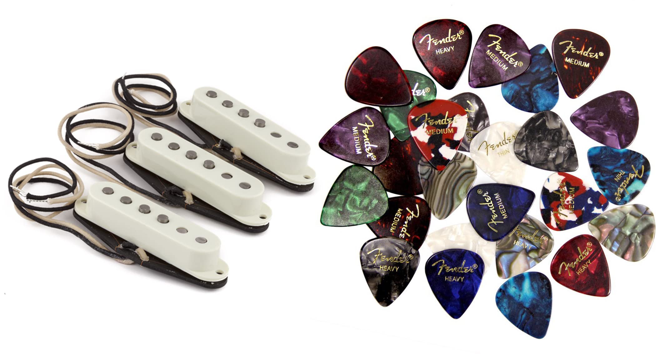 Amazon.com: Fender Pure Vintage '59 Stratocaster Pickups Bundle