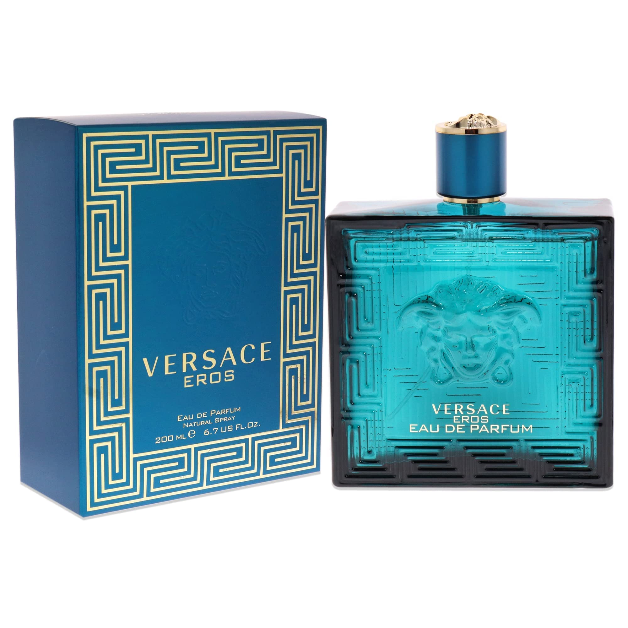 Amazon.com : Versace Eros for Men Eau de Parfum Spray, 6.7 Ounce