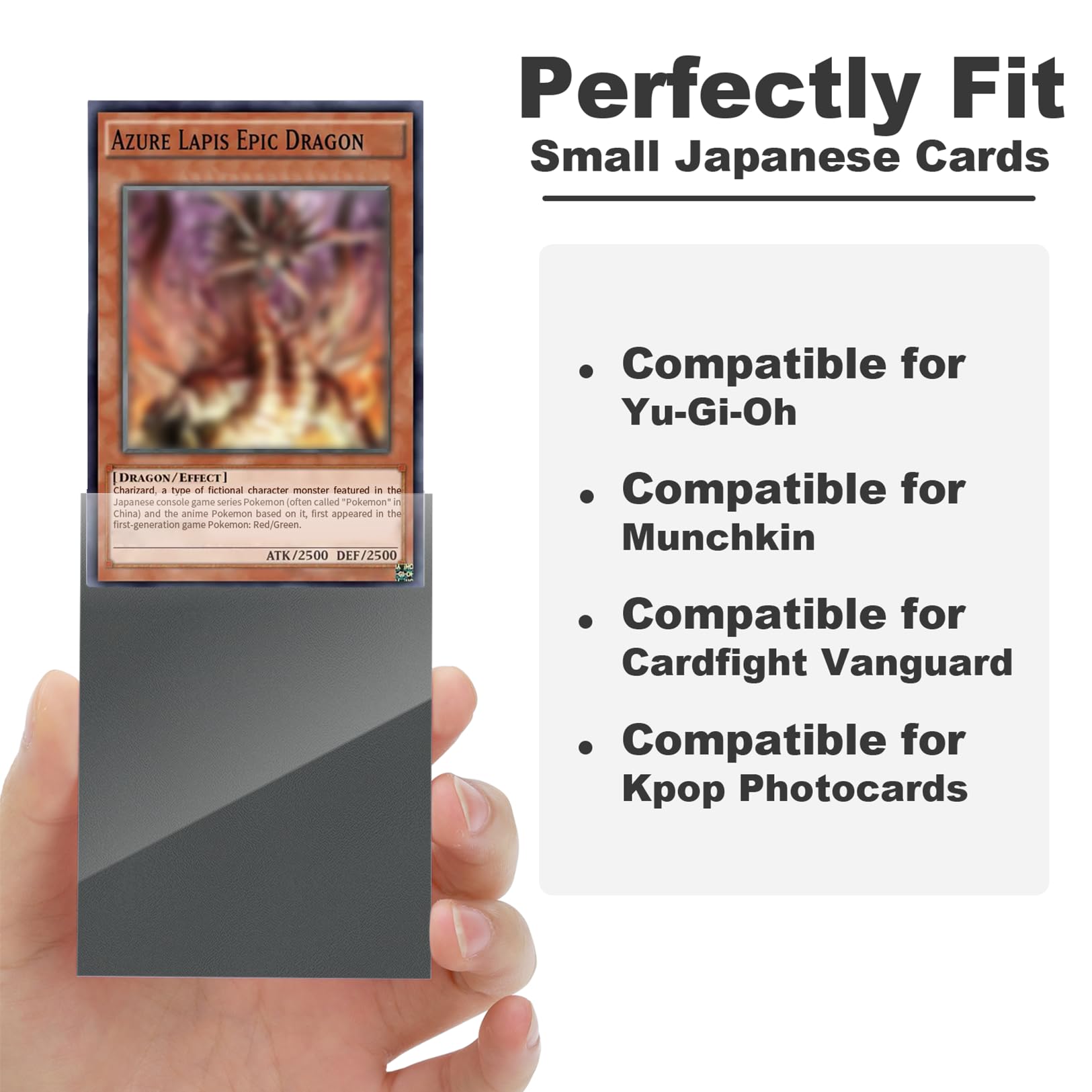 Amazon.co.jp: 遊戯王 カードスリーブ 200枚パック グレー 日本製