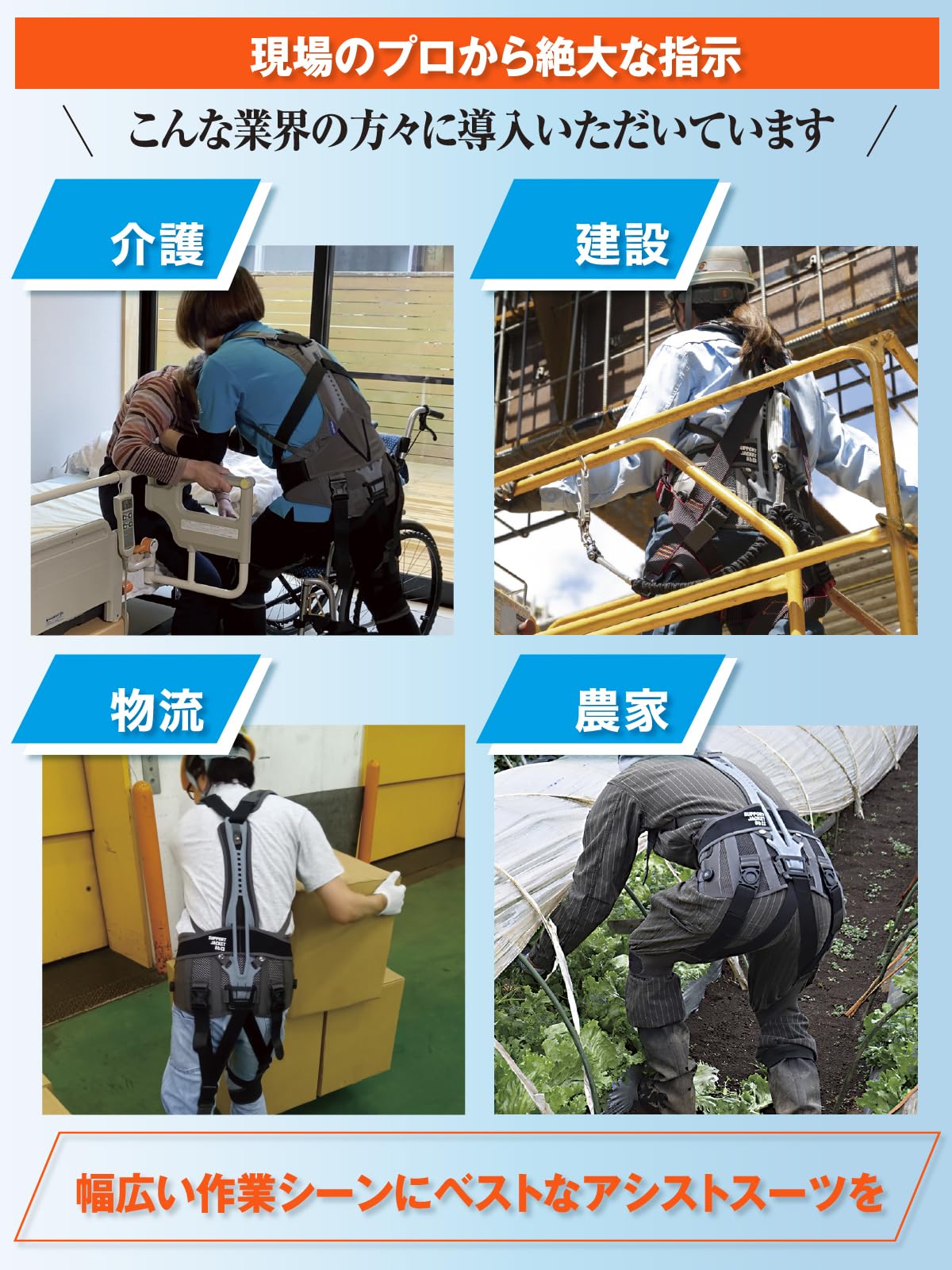 Amazon | [サポートジャケット] SUPPORT JACKET Bb+FIT WIDEタイプ 腰