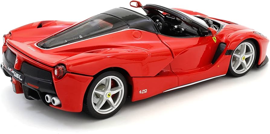 Amazon | Bburago 1/24 ラ フェラーリ アペルタ レッド 完成品