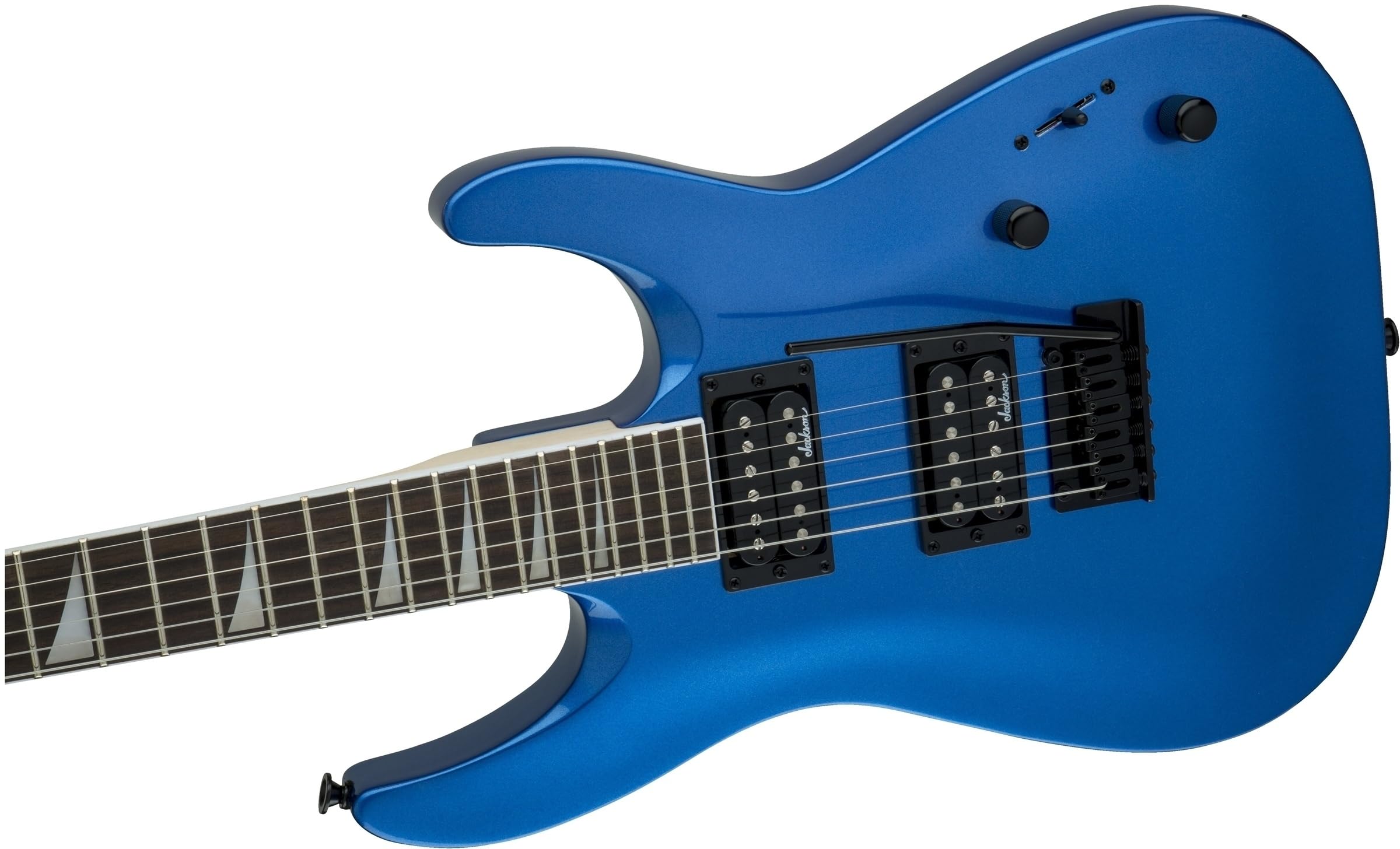 Amazon | Jackson JS Series Dinky Arch Top JS22 DKA Metallic Blue